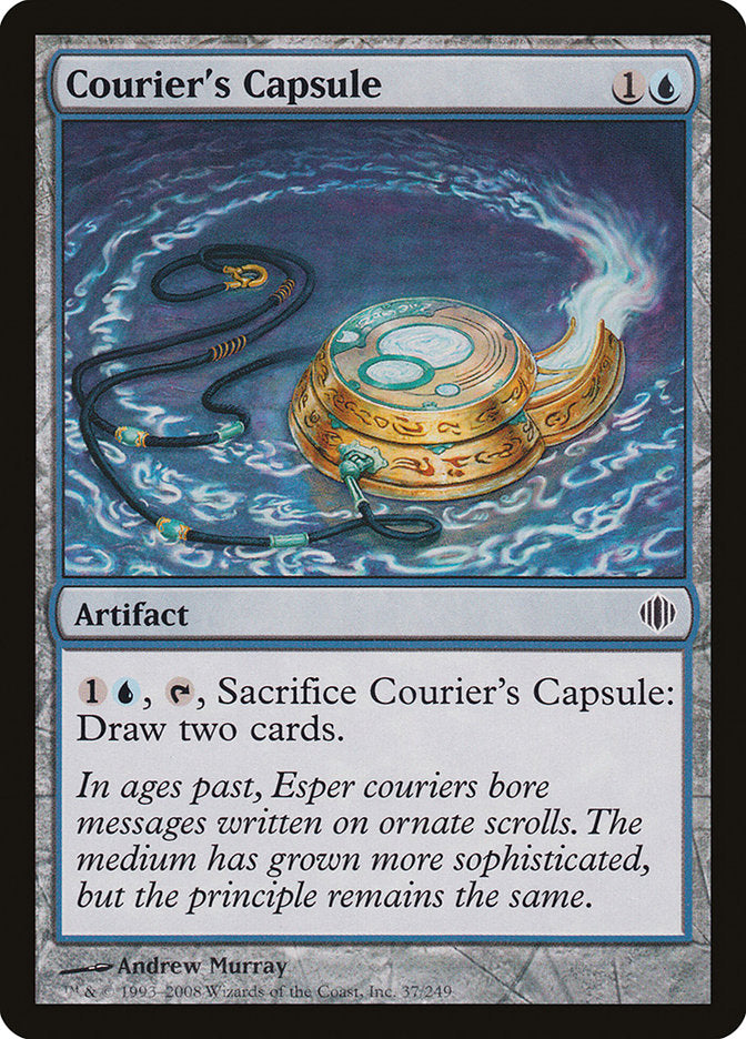 Courier's Capsule [Shards of Alara] | D20 Games