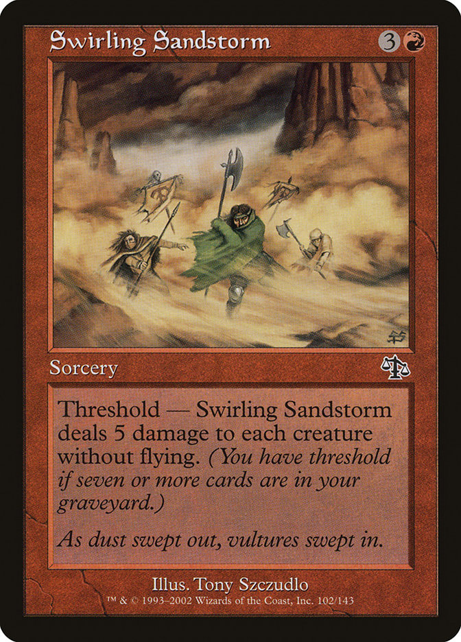 Swirling Sandstorm [Judgment] | D20 Games