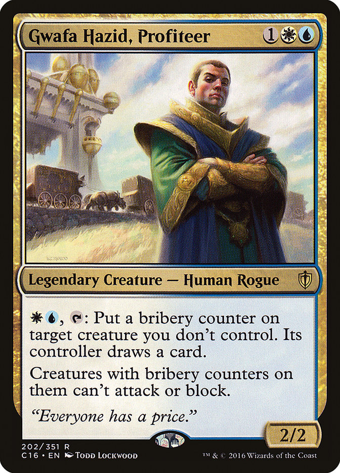 Gwafa Hazid, Profiteer [Commander 2016] | D20 Games