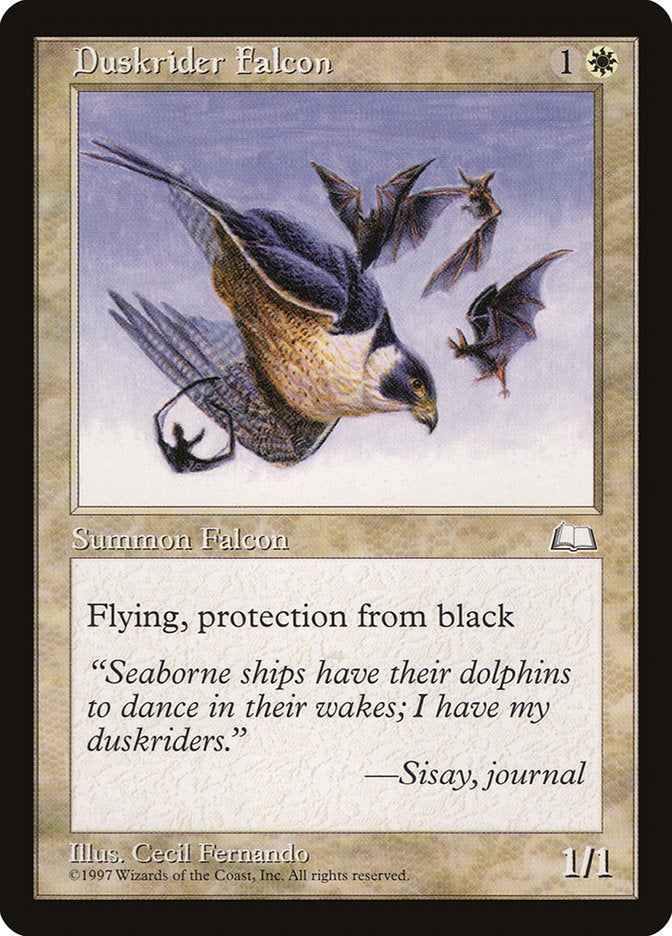 Duskrider Falcon [Weatherlight] | D20 Games