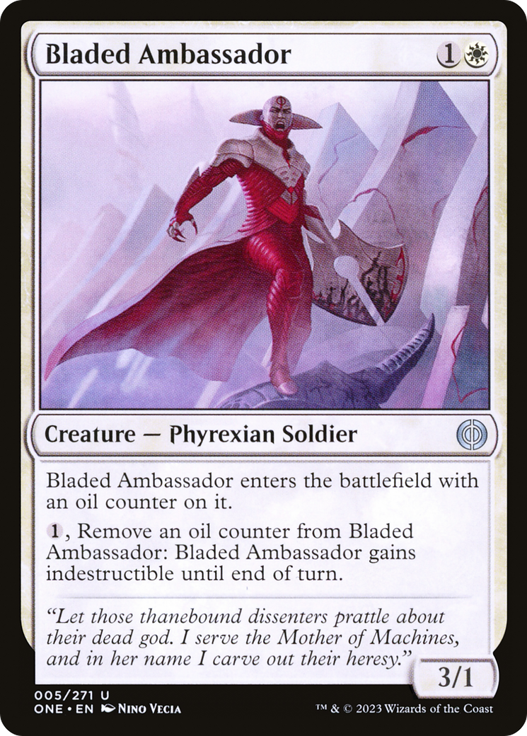 Bladed Ambassador [Phyrexia: All Will Be One] | D20 Games