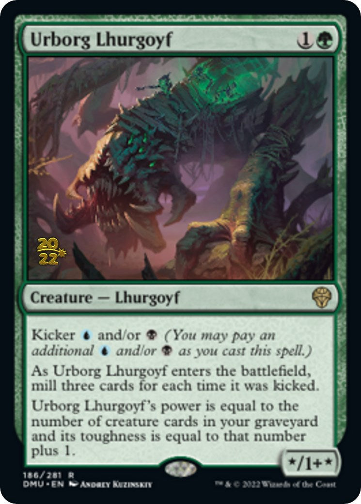 Urborg Lhurgoyf [Dominaria United Prerelease Promos] | D20 Games