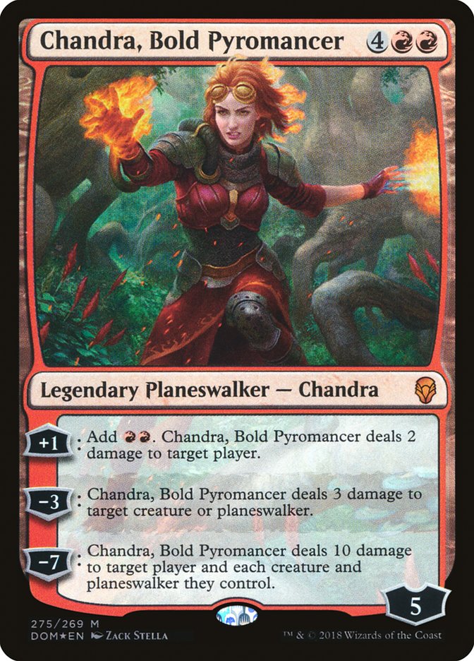 Chandra, Bold Pyromancer [Dominaria] | D20 Games
