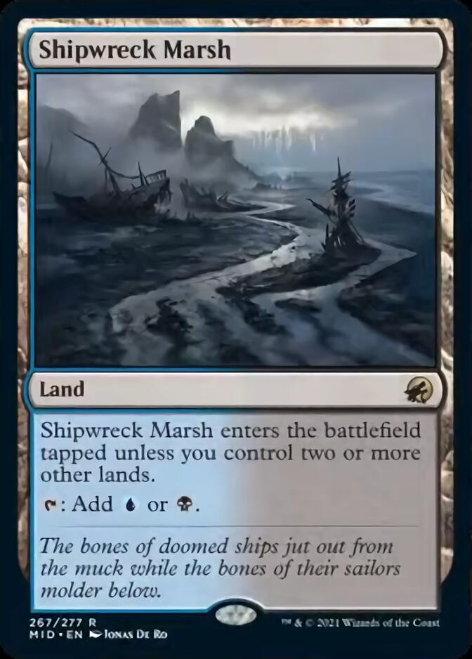 Shipwreck Marsh [Innistrad: Midnight Hunt] | D20 Games