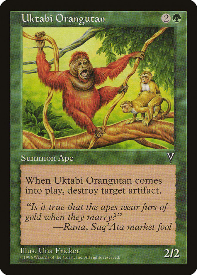 Uktabi Orangutan [Visions] | D20 Games