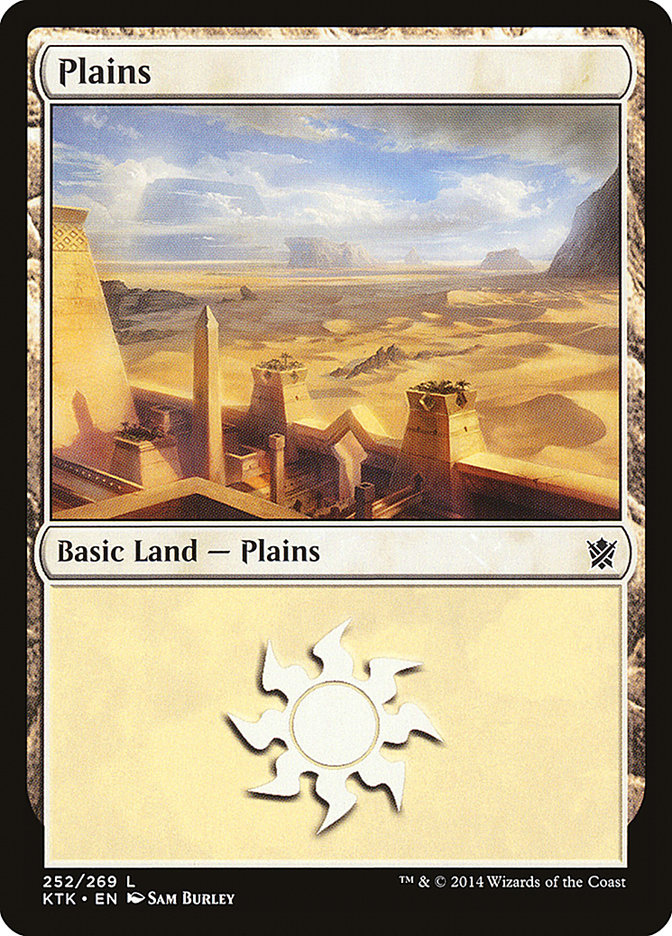 Plains (252) [Khans of Tarkir] | D20 Games