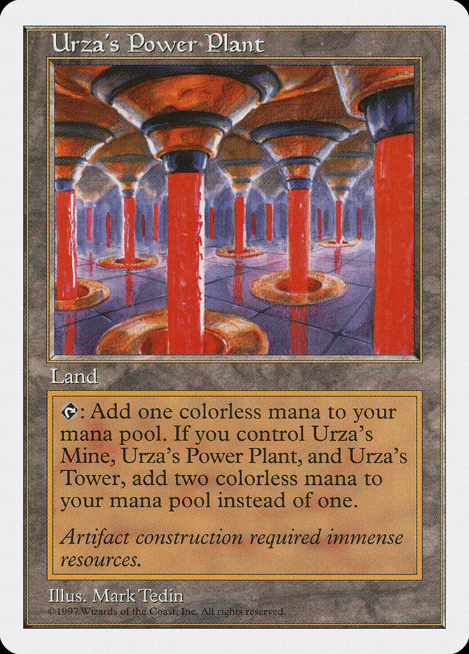 Urza's Power Plant [Fifth Edition] | D20 Games
