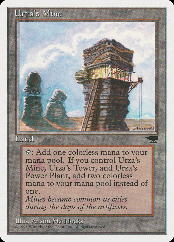 Urza's Mine (Sky Background) [Chronicles] | D20 Games