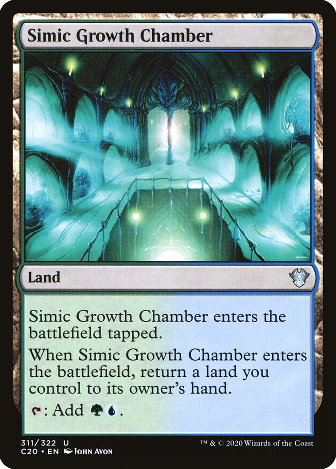 Simic Growth Chamber [Commander 2020] | D20 Games
