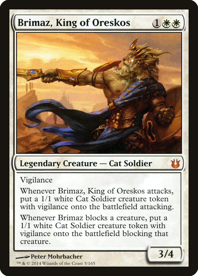 Brimaz, King of Oreskos [Born of the Gods] | D20 Games