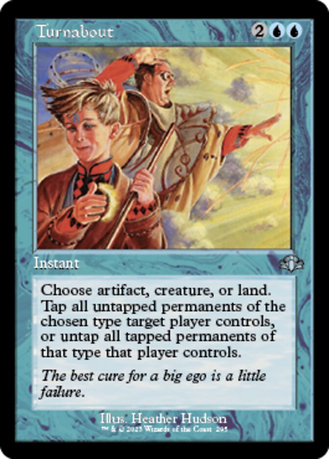 Turnabout (Retro) [Dominaria Remastered] | D20 Games