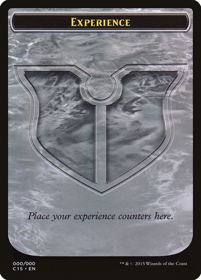 Experience // Experience Double-Sided Token [Commander 2015 Tokens] | D20 Games
