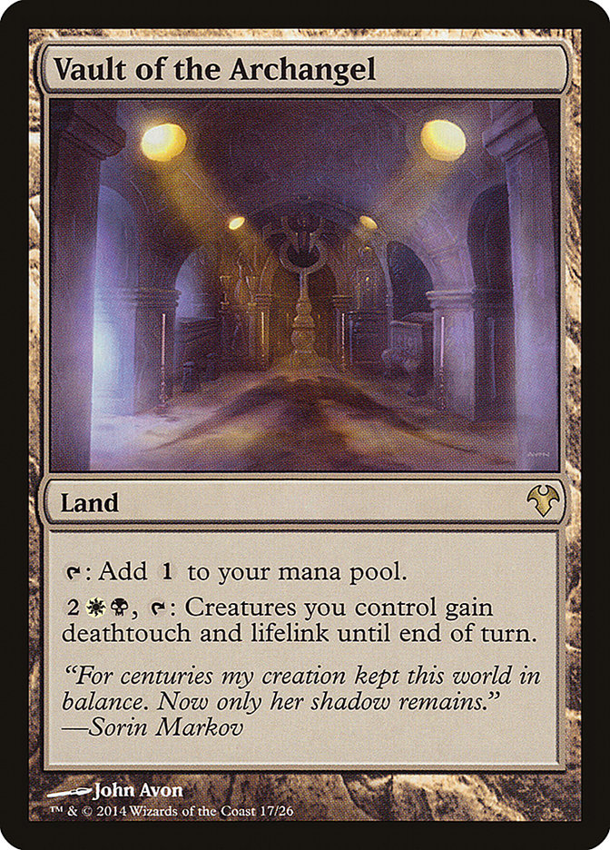 Vault of the Archangel [Modern Event Deck 2014] | D20 Games