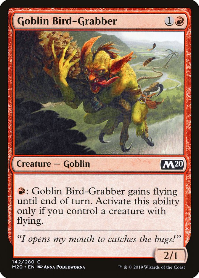 Goblin Bird-Grabber [Core Set 2020] | D20 Games