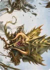 Canopy Baloth Art Card [Zendikar Rising Art Series] | D20 Games