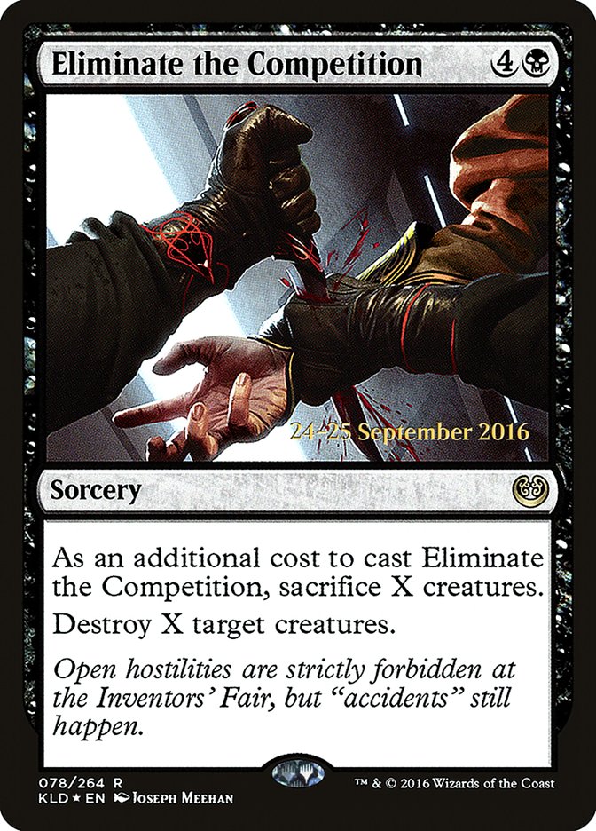 Eliminate the Competition  [Kaladesh Prerelease Promos] | D20 Games