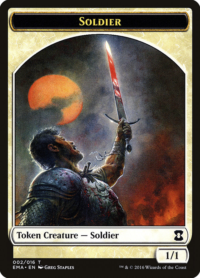 Soldier [Eternal Masters Tokens] | D20 Games