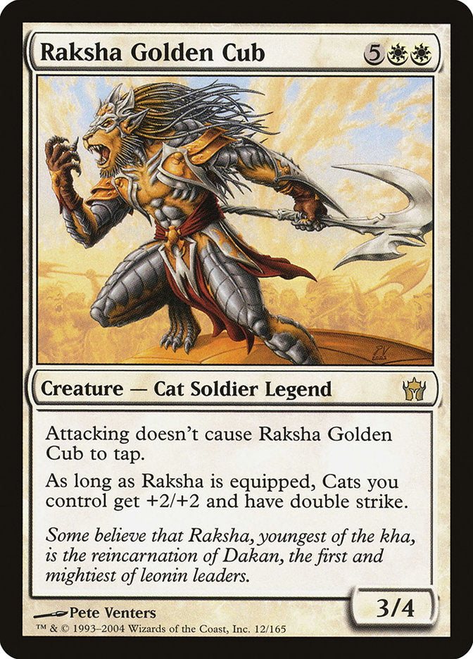 Raksha Golden Cub [Fifth Dawn] | D20 Games