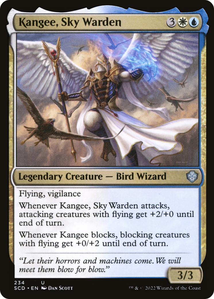 Kangee, Sky Warden [Starter Commander Decks] | D20 Games