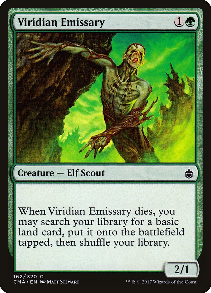 Viridian Emissary [Commander Anthology] | D20 Games