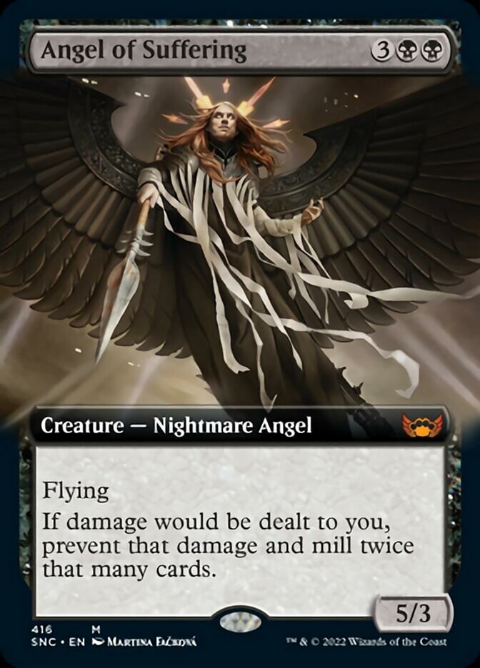 Angel of Suffering (Extended Art) [Streets of New Capenna] | D20 Games
