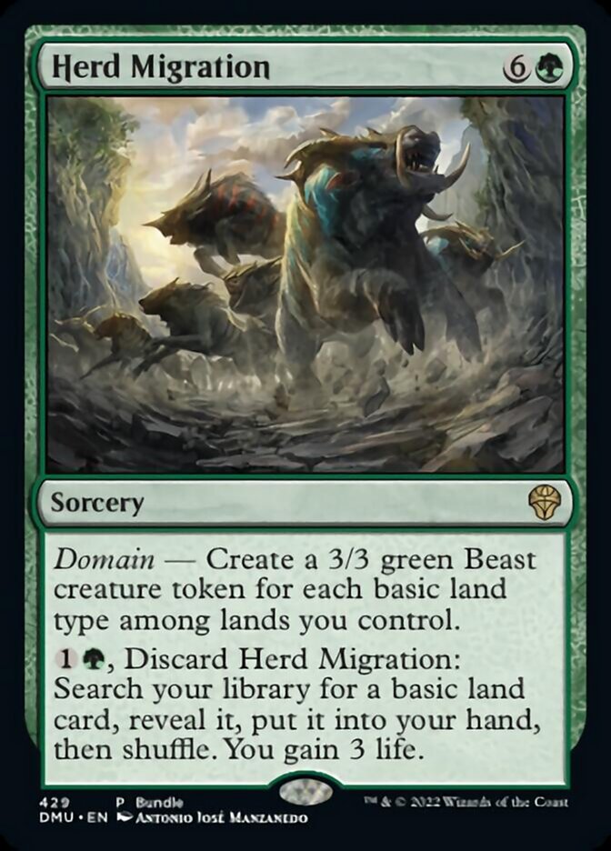 Herd Migration (Bundle) [Dominaria United] | D20 Games