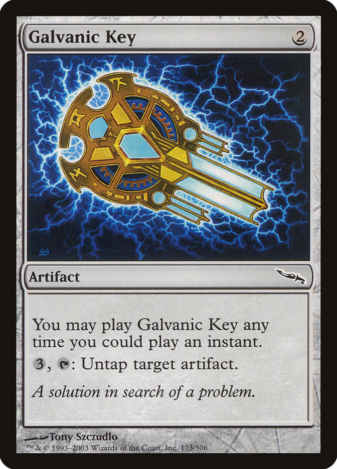 Galvanic Key [Mirrodin] | D20 Games