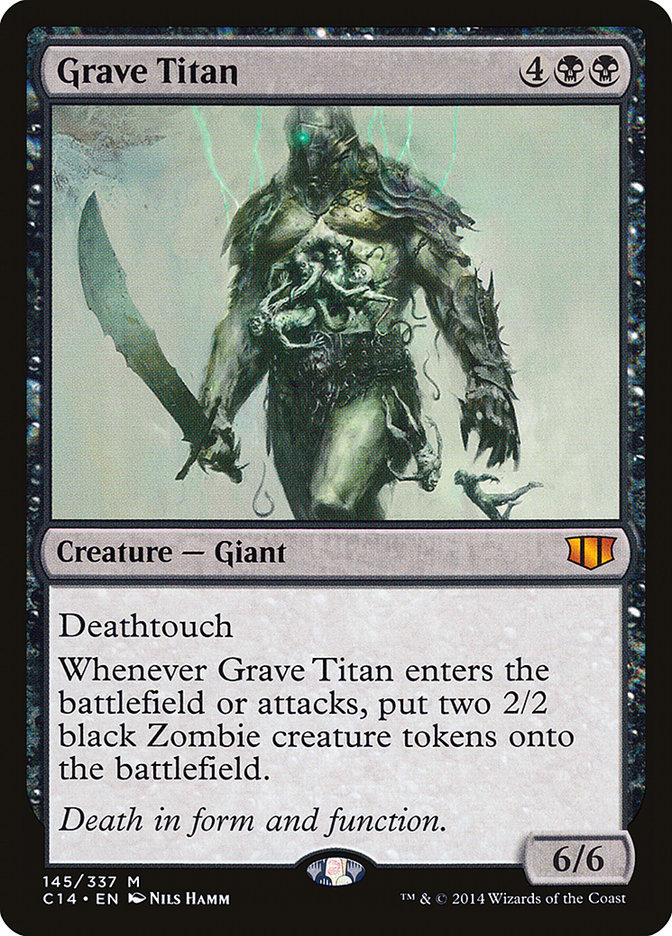 Grave Titan [Commander 2014] | D20 Games