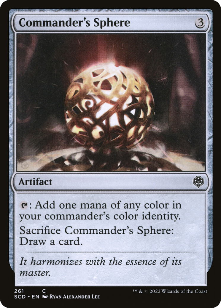 Commander's Sphere [Starter Commander Decks] | D20 Games