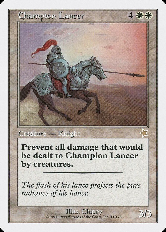 Champion Lancer [Starter 1999] | D20 Games