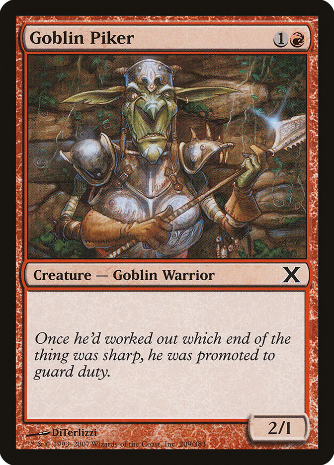Goblin Piker [Tenth Edition] | D20 Games