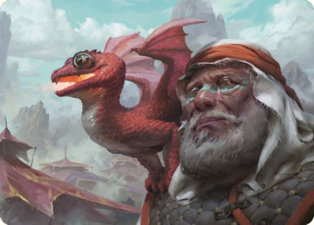 Dragon Whelp Art Card [Dominaria United Art Series] | D20 Games