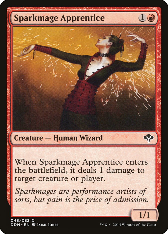 Sparkmage Apprentice [Duel Decks: Speed vs. Cunning] | D20 Games