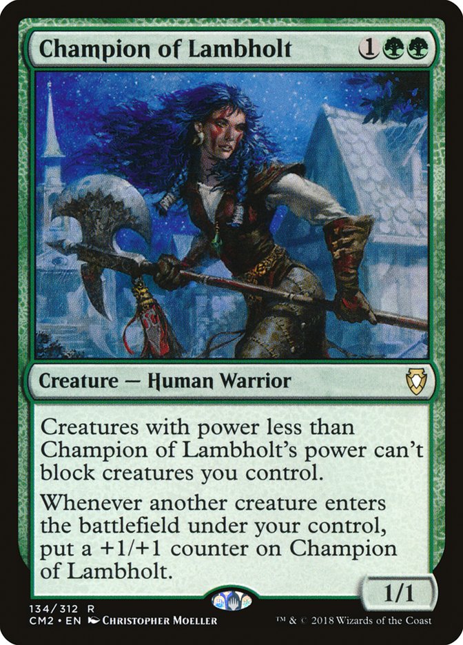 Champion of Lambholt [Commander Anthology Volume II] | D20 Games