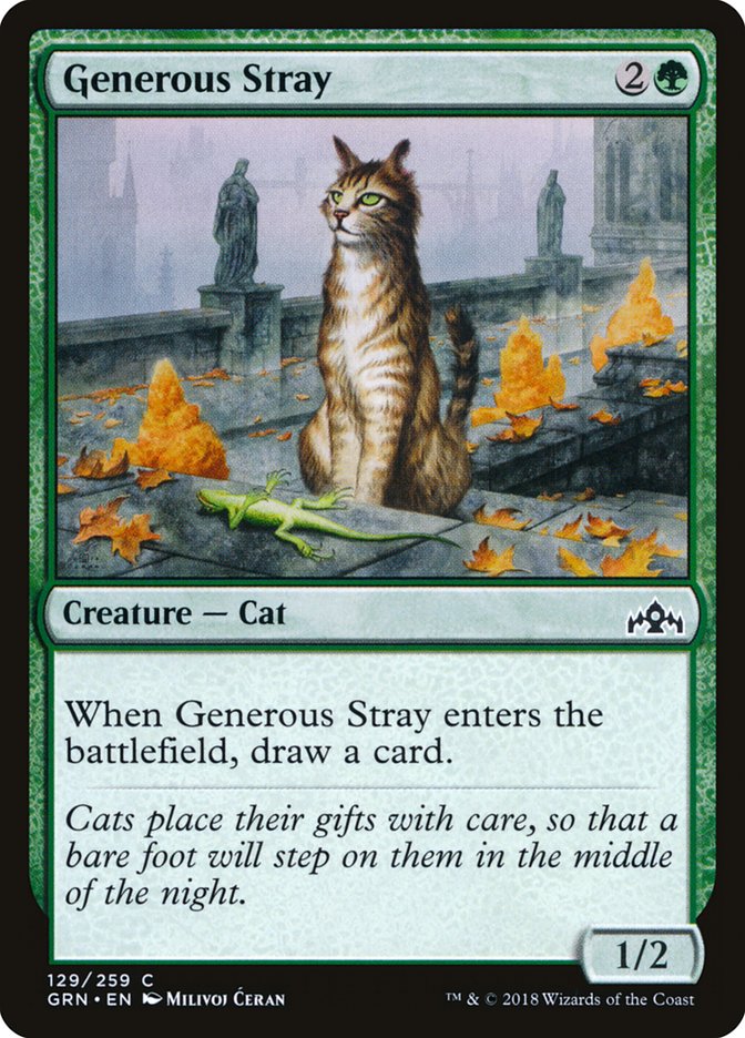 Generous Stray [Guilds of Ravnica] | D20 Games