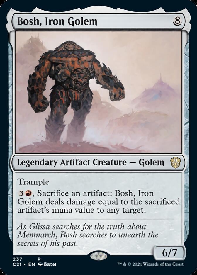 Bosh, Iron Golem [Commander 2021] | D20 Games