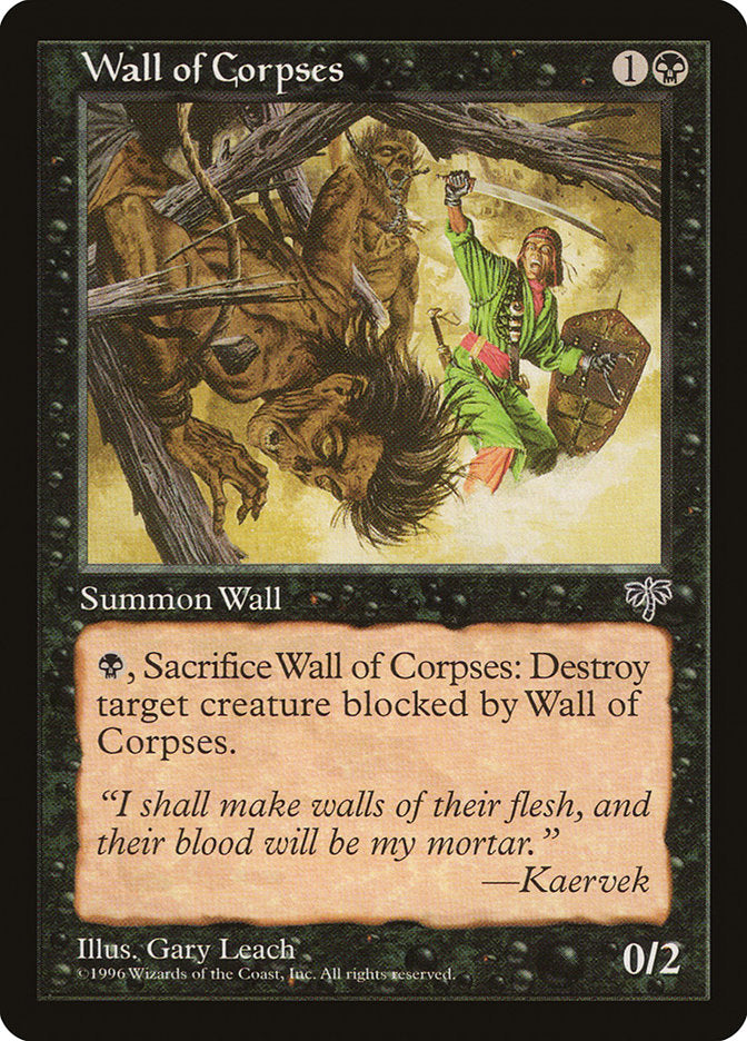 Wall of Corpses [Mirage] | D20 Games