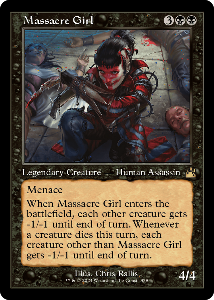 Massacre Girl (Retro) [Ravnica Remastered] | D20 Games