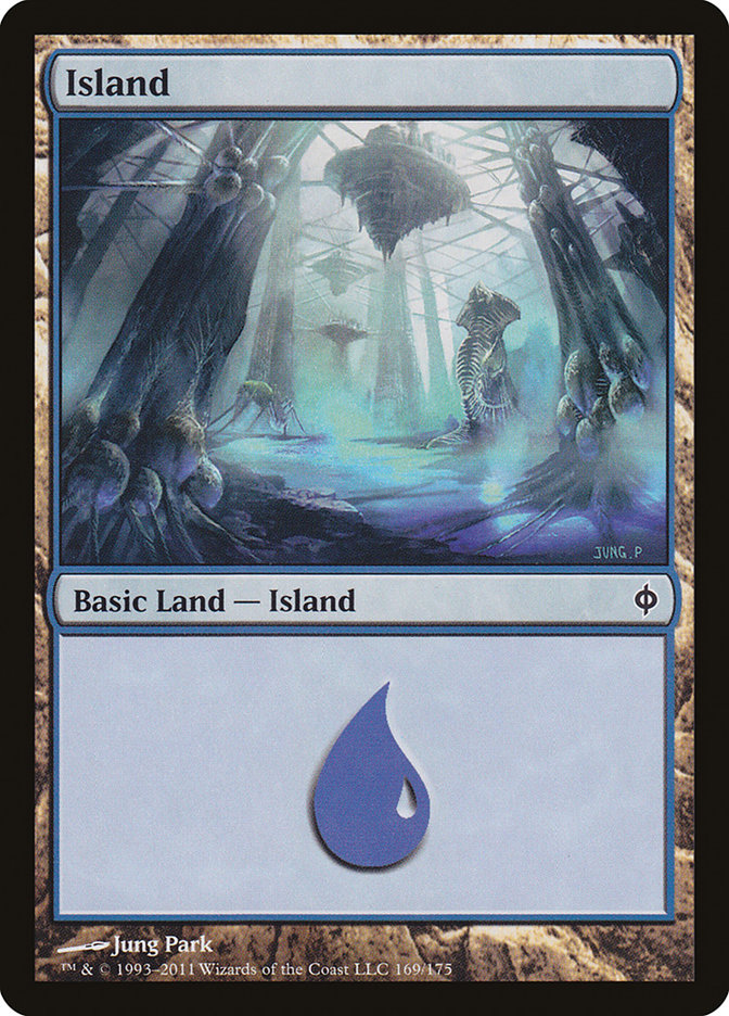 Island (169) [New Phyrexia] | D20 Games