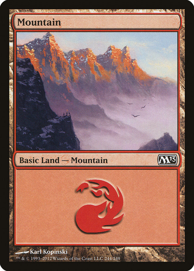 Mountain (244) [Magic 2013] | D20 Games