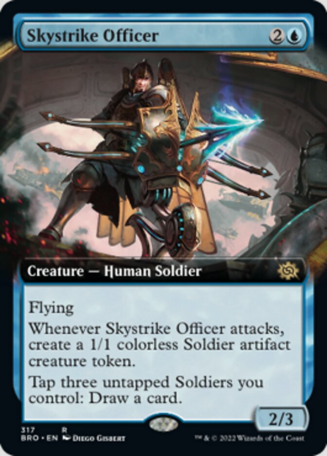 Skystrike Officer (Extended Art) [The Brothers' War] | D20 Games