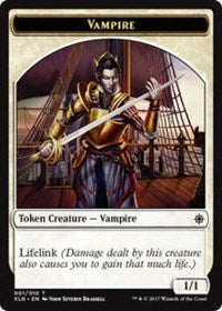 Vampire // Treasure Double-sided Token [Ixalan Tokens] | D20 Games