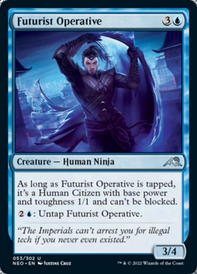 Futurist Operative [Kamigawa: Neon Dynasty] | D20 Games