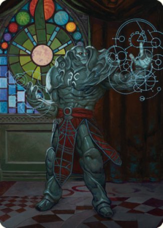 Karn, Living Legacy Art Card 2 [Dominaria United Art Series] | D20 Games