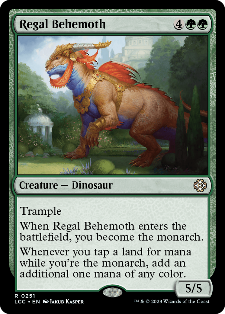 Regal Behemoth [The Lost Caverns of Ixalan Commander] | D20 Games