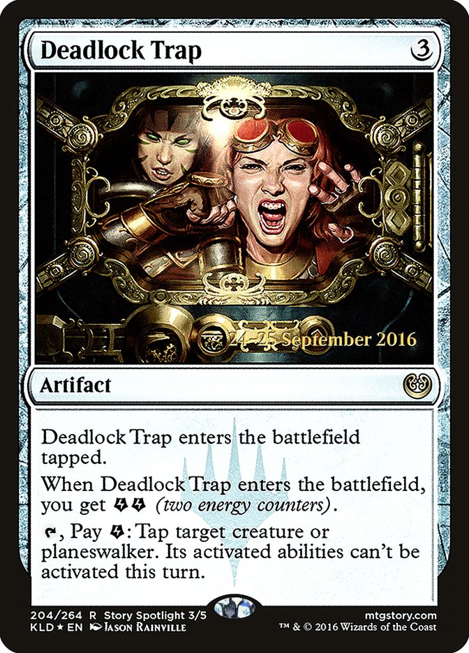 Deadlock Trap  [Kaladesh Prerelease Promos] | D20 Games