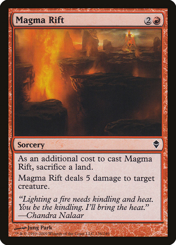 Magma Rift [Zendikar] | D20 Games