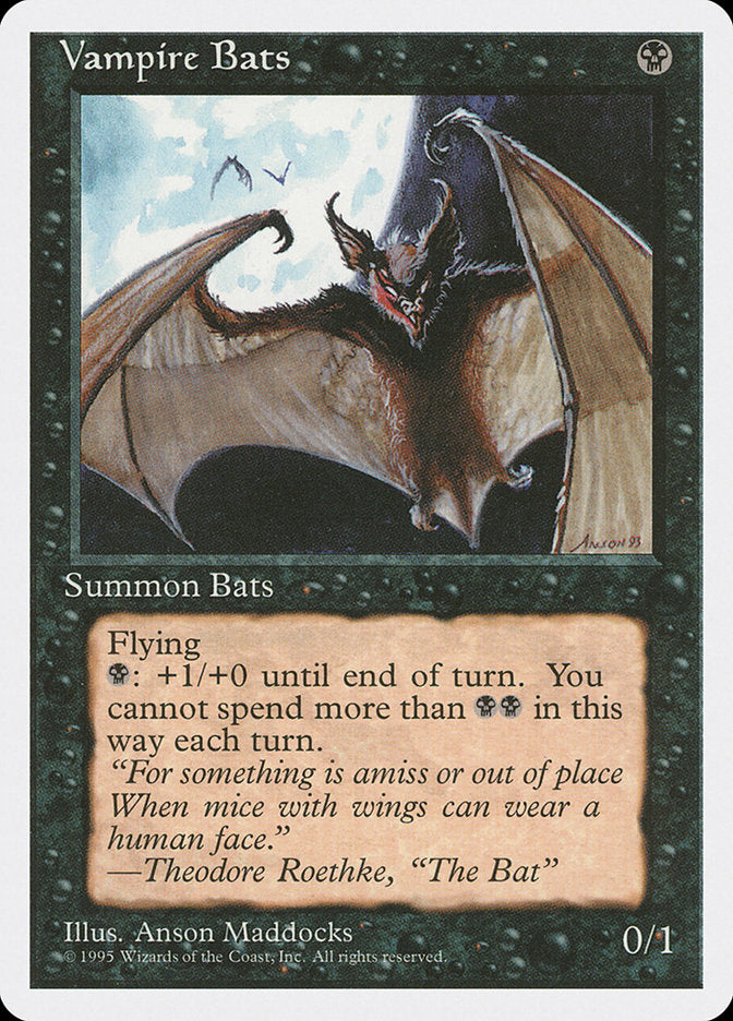 Vampire Bats [Fourth Edition] | D20 Games