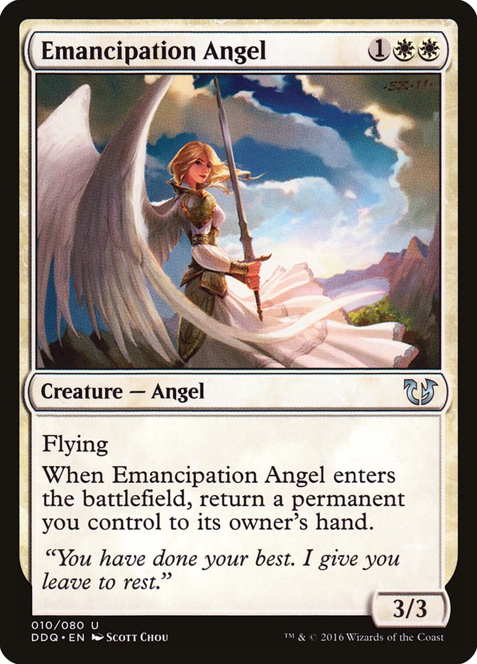 Emancipation Angel [Duel Decks: Blessed vs. Cursed] | D20 Games