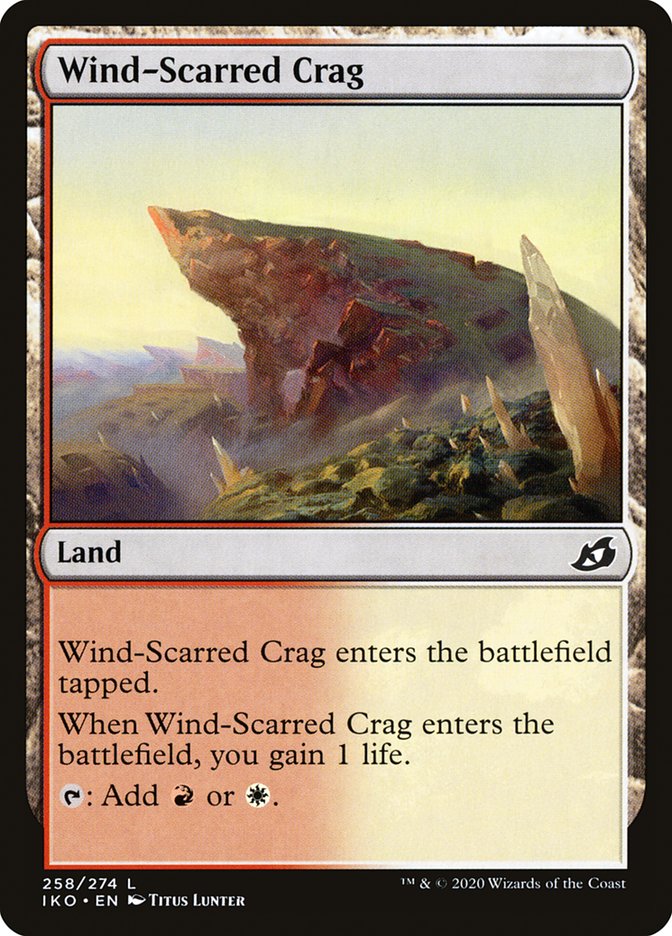 Wind-Scarred Crag [Ikoria: Lair of Behemoths] | D20 Games